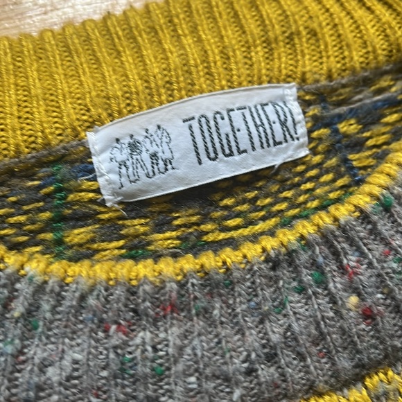 Vintage Sweater / Together / Large / 80s - 90s - Picture 2 of 8